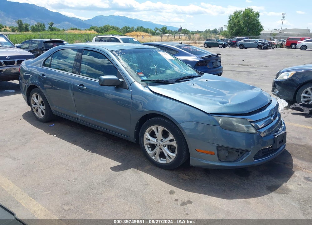 2012 FORD FUSION SE VIN: 3FAHP0HA5CR248914