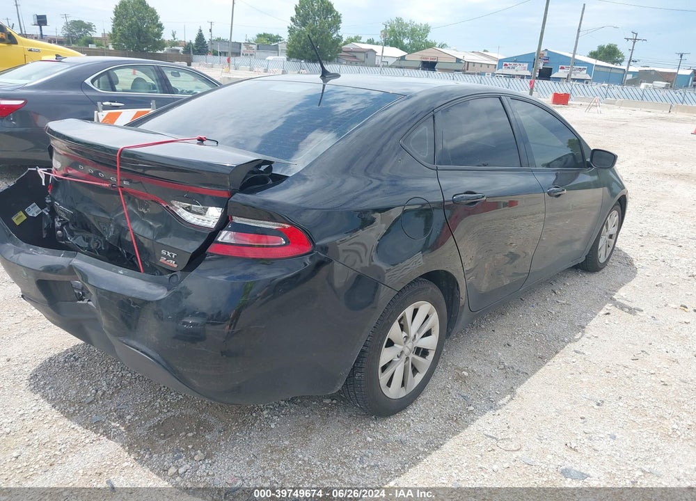 2014 DODGE DART SXT VIN: 1C3CDFBB7ED765441