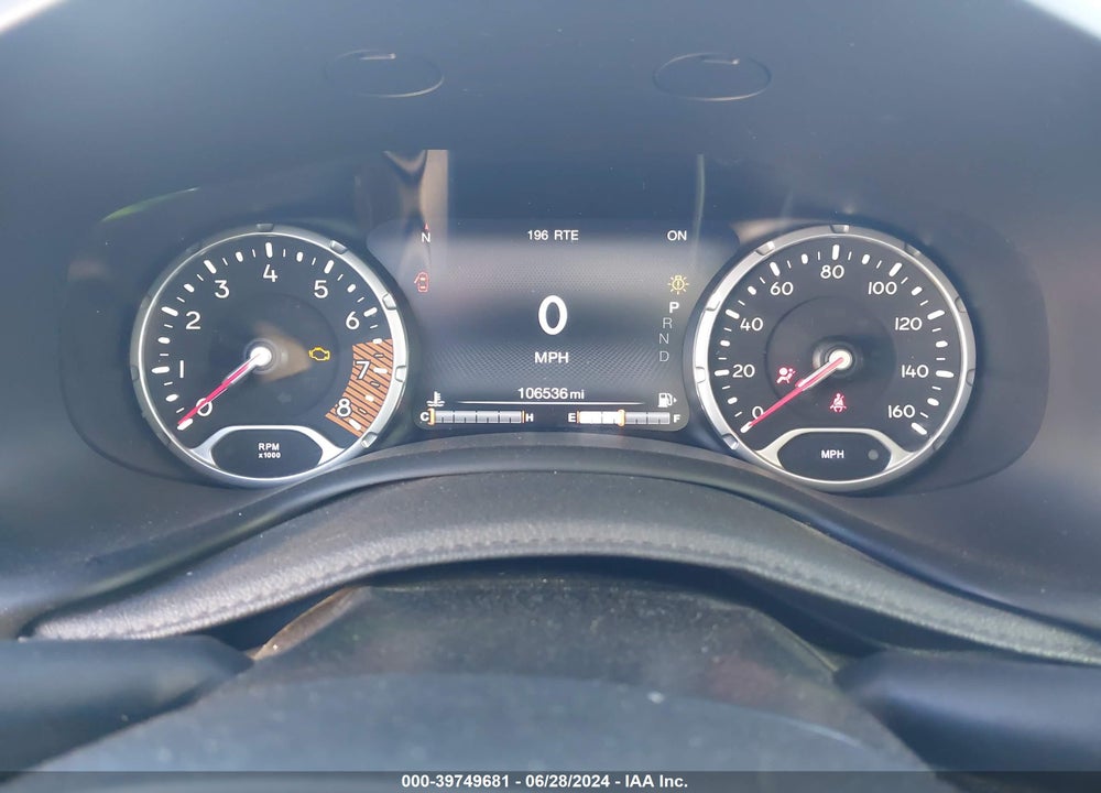 2019 JEEP RENEGADE TRAILHAWK 4X4 VIN: ZACNJBC18KPK43276
