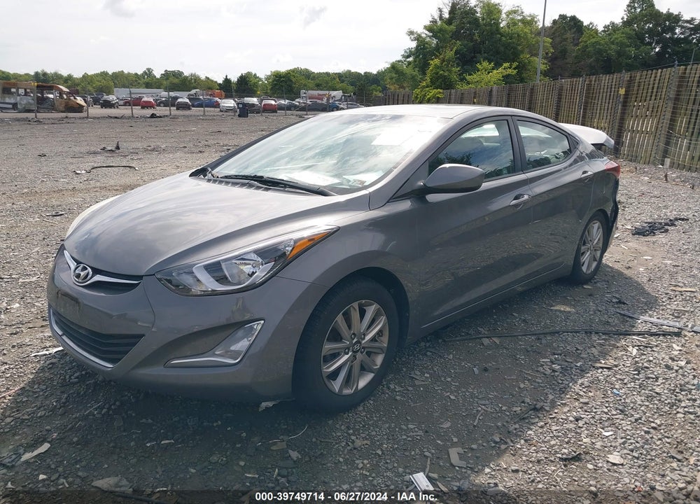 2014 HYUNDAI ELANTRA SE VIN: 5NPDH4AE1EH483472