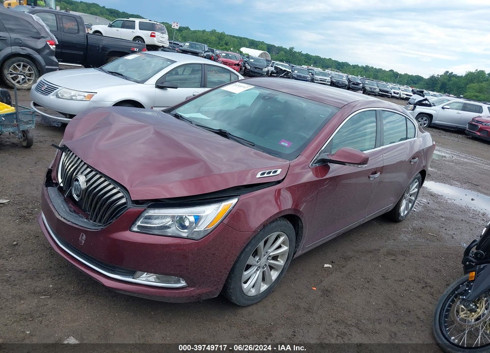 2015 BUICK LACROSSE LEATHER VIN: 1G4GB5G39FF124405