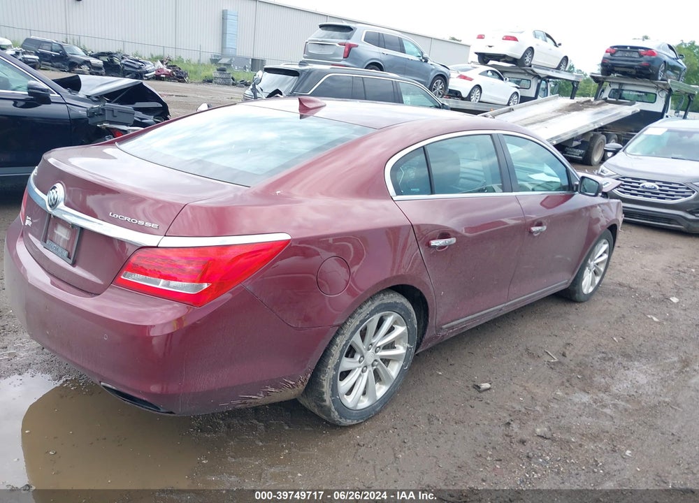 2015 BUICK LACROSSE LEATHER VIN: 1G4GB5G39FF124405