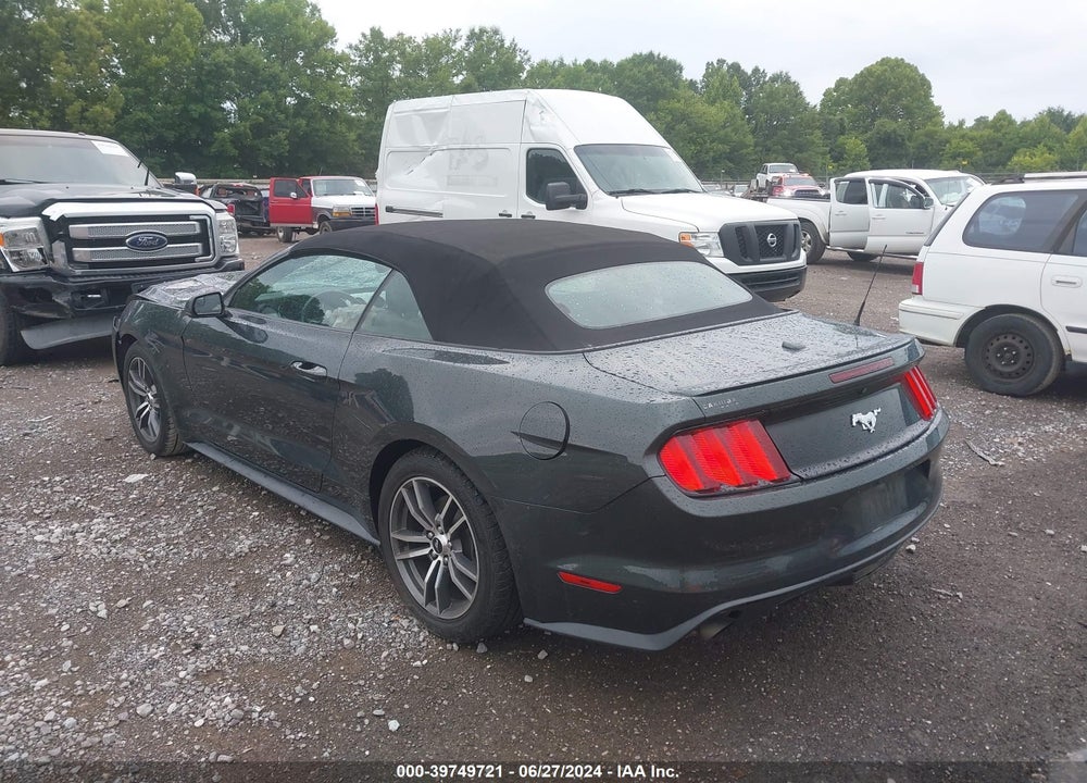 2016 FORD MUSTANG ECOBOOST PREMIUM VIN: 1FATP8UH1G5280781