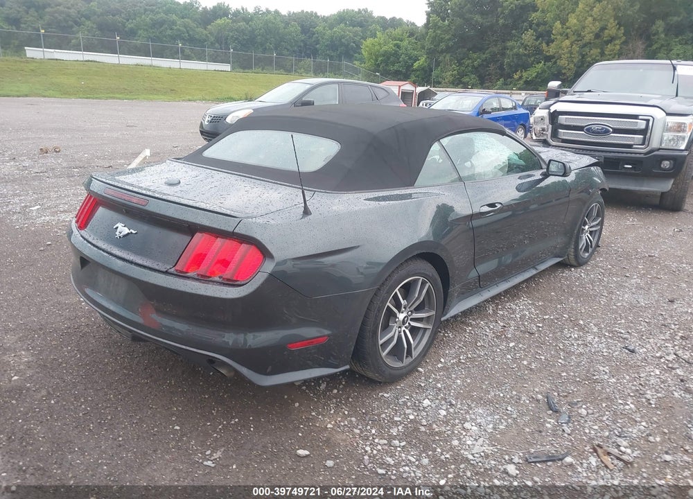 2016 FORD MUSTANG ECOBOOST PREMIUM VIN: 1FATP8UH1G5280781