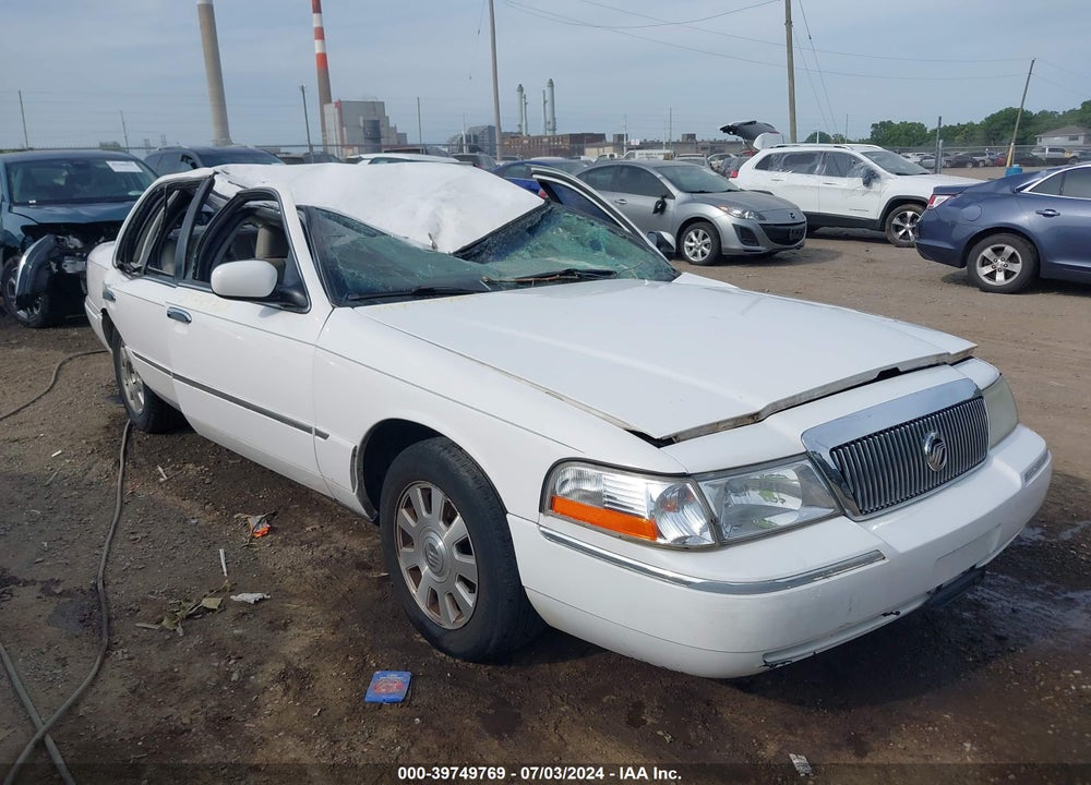2003 MERCURY GRAND MARQUIS LS VIN: 2MEFM75W03X631808