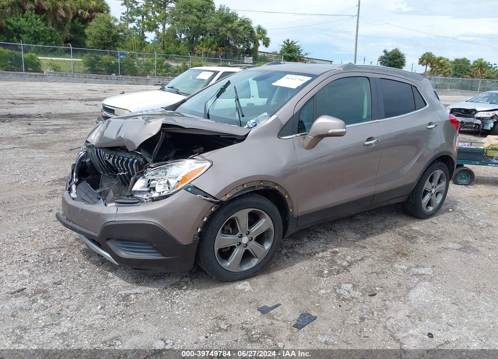 2014 BUICK ENCORE VIN: KL4CJASB6EB595571