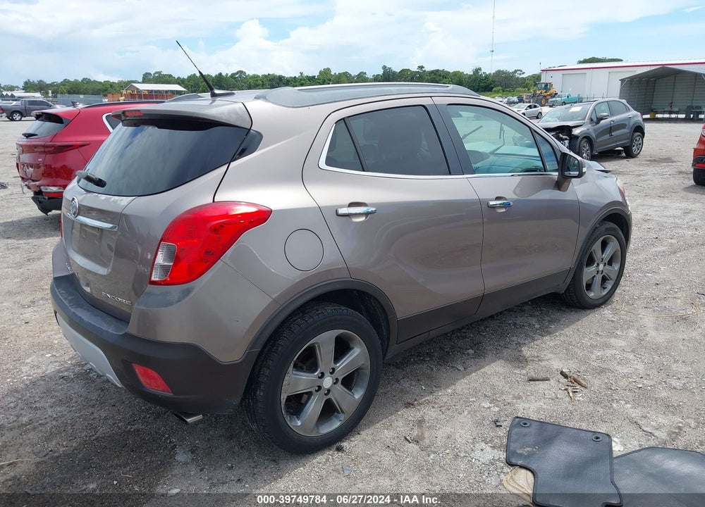 2014 BUICK ENCORE VIN: KL4CJASB6EB595571
