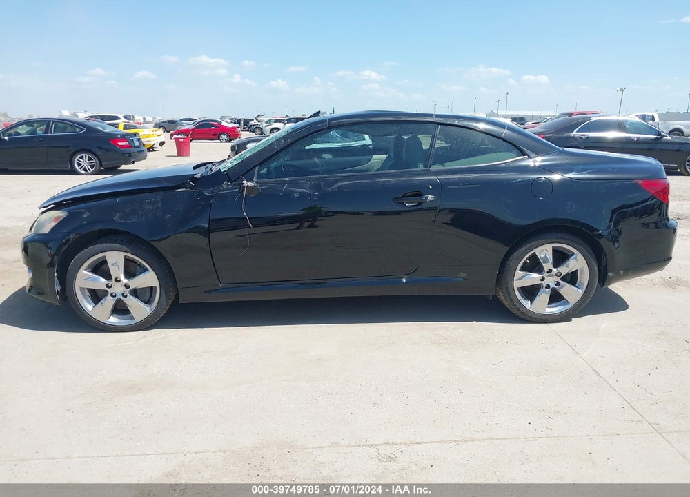 2010 LEXUS IS 350C VIN: JTHFE2C24A2503233
