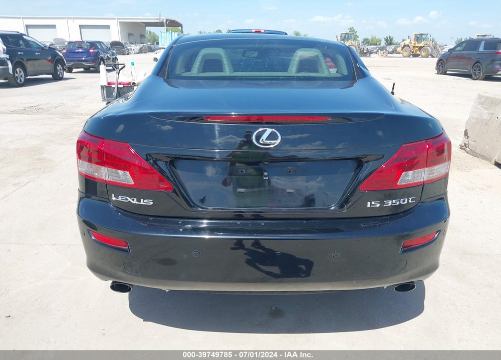 2010 LEXUS IS 350C VIN: JTHFE2C24A2503233
