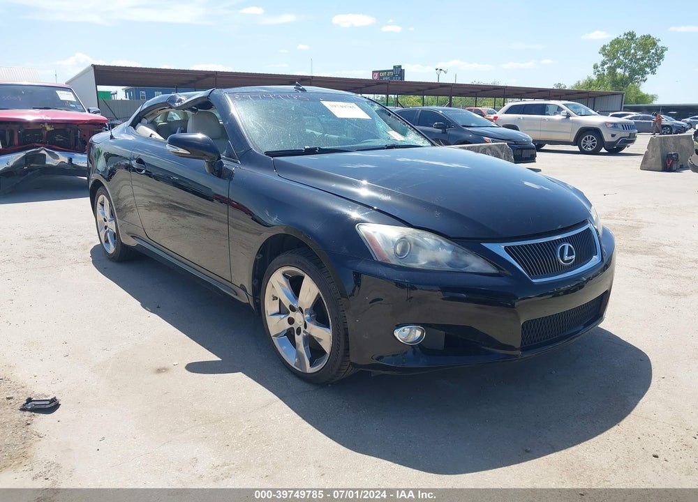 2010 LEXUS IS 350C VIN: JTHFE2C24A2503233