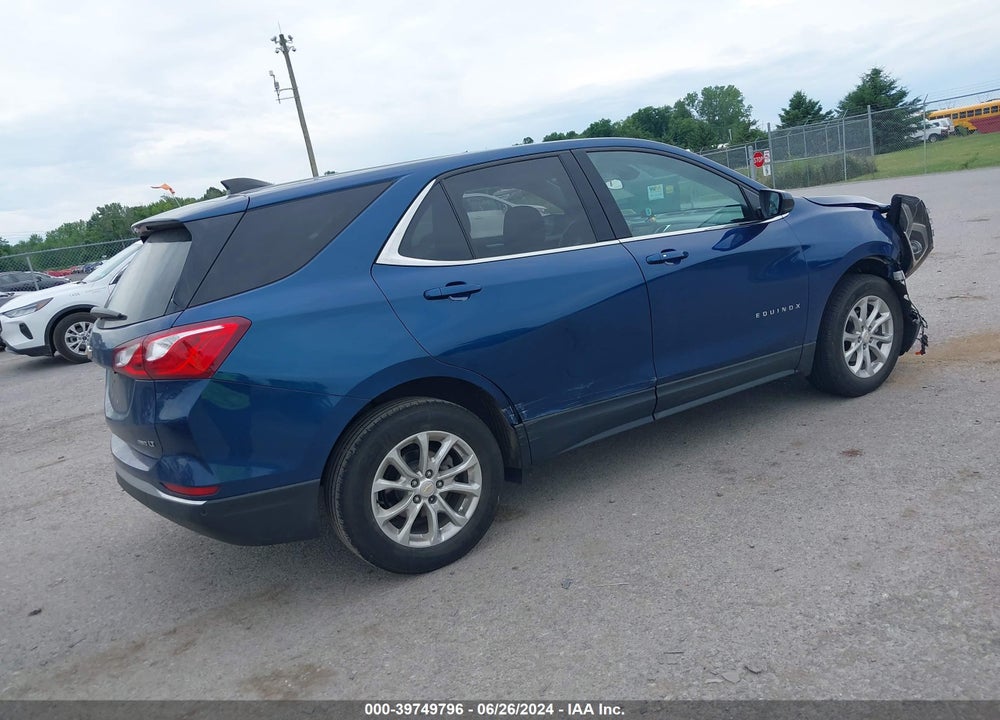 2020 CHEVROLET EQUINOX AWD LT 1.5L TURBO VIN: 2GNAXUEV2L6170794