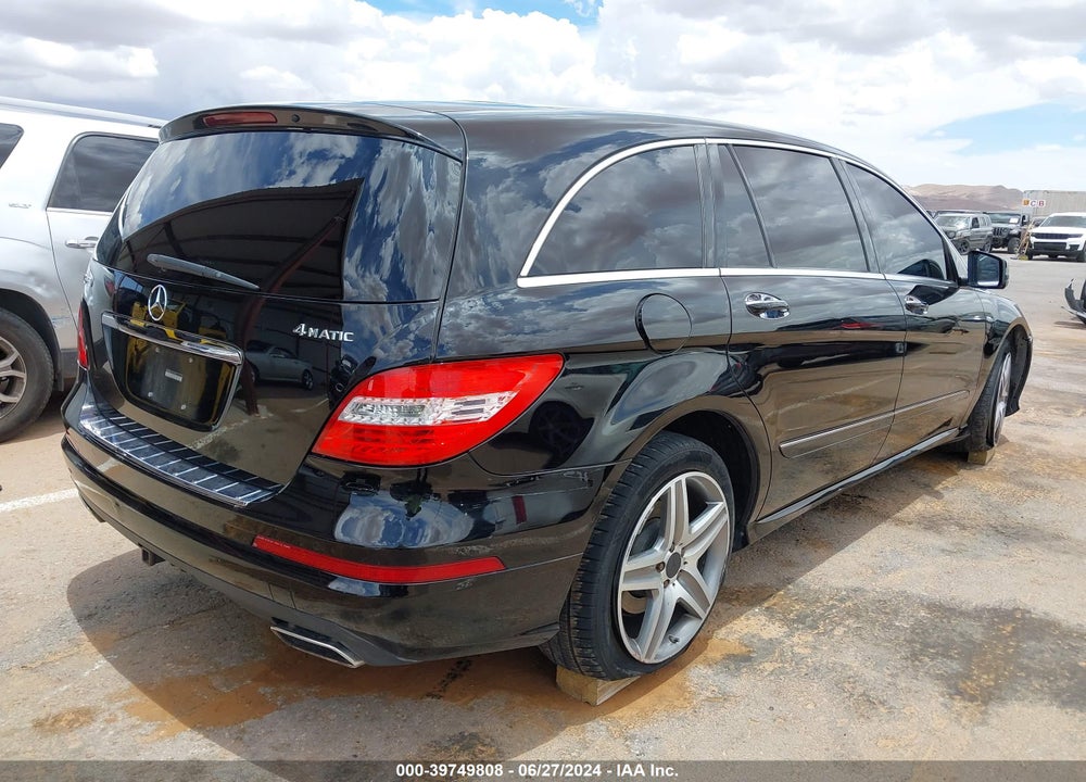 2012 MERCEDES-BENZ R 350 4MATIC VIN: 4JGCB5HE1CA151587