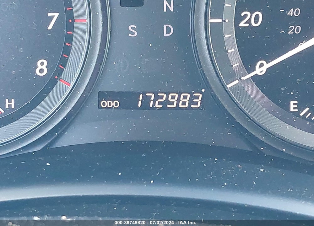 2007 LEXUS ES 350 VIN: JTHBJ46G672120030