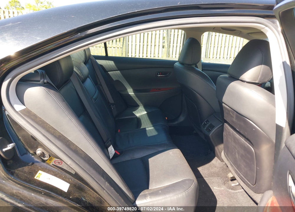 2007 LEXUS ES 350 VIN: JTHBJ46G672120030