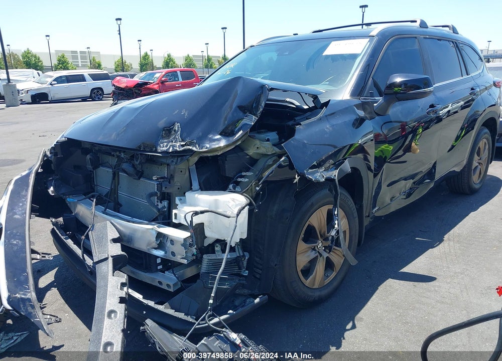 2023 TOYOTA HIGHLANDER HYBRID XLE BRONZE VIN: 5TDABRCH5PS135695