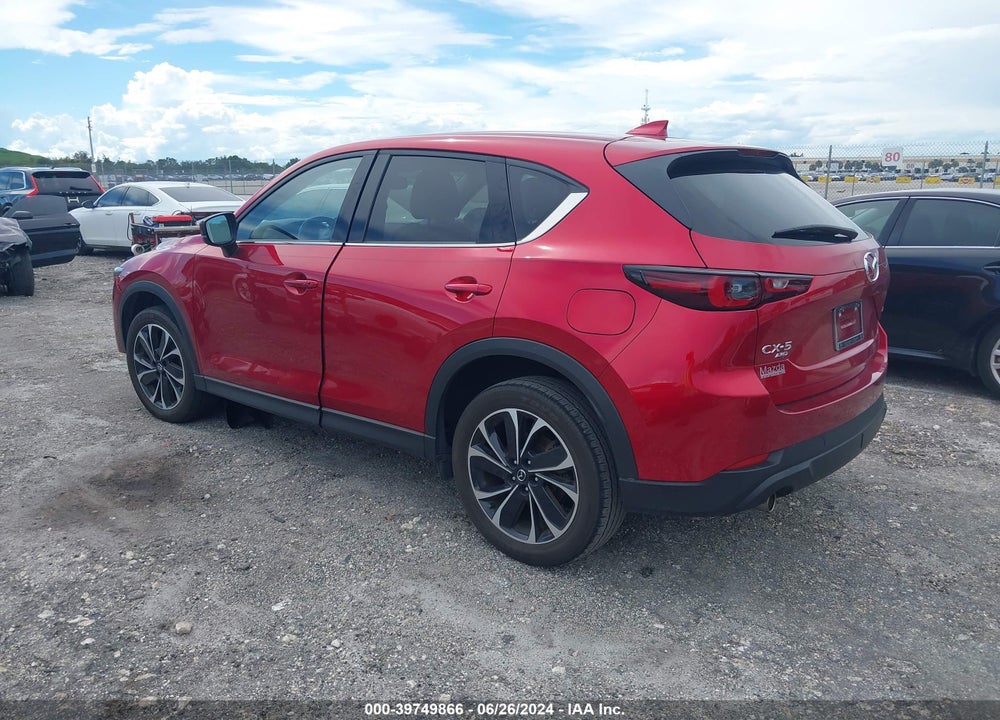 2022 MAZDA CX-5 2.5 S PREMIUM PLUS VIN: JM3KFBEM1N0579996