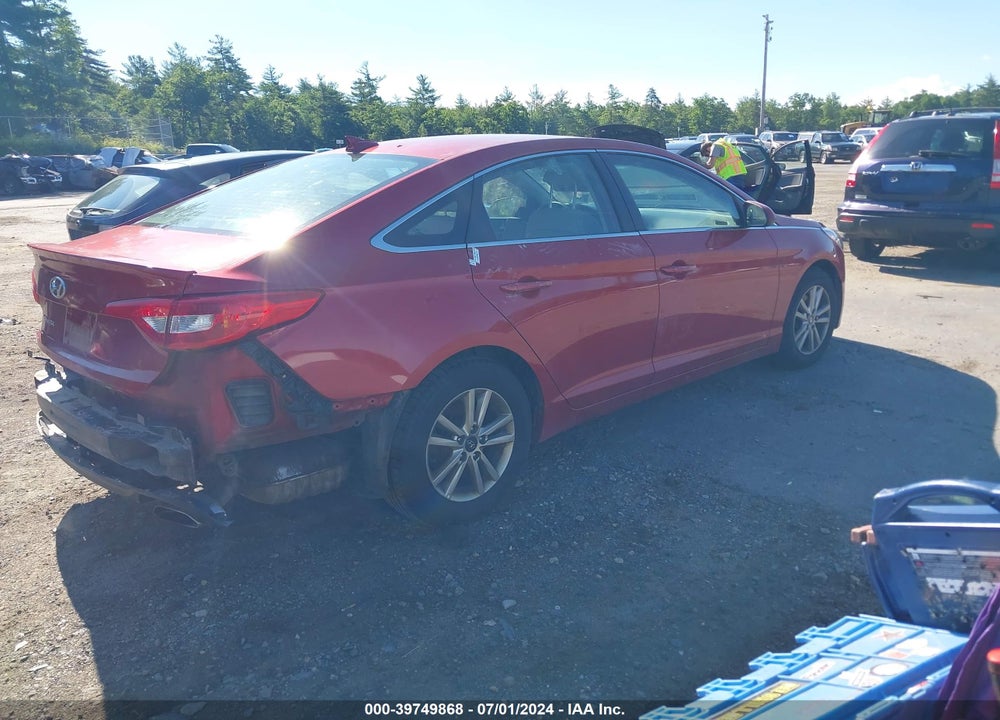 2017 HYUNDAI SONATA VIN: 5NPE24AF4HH585657