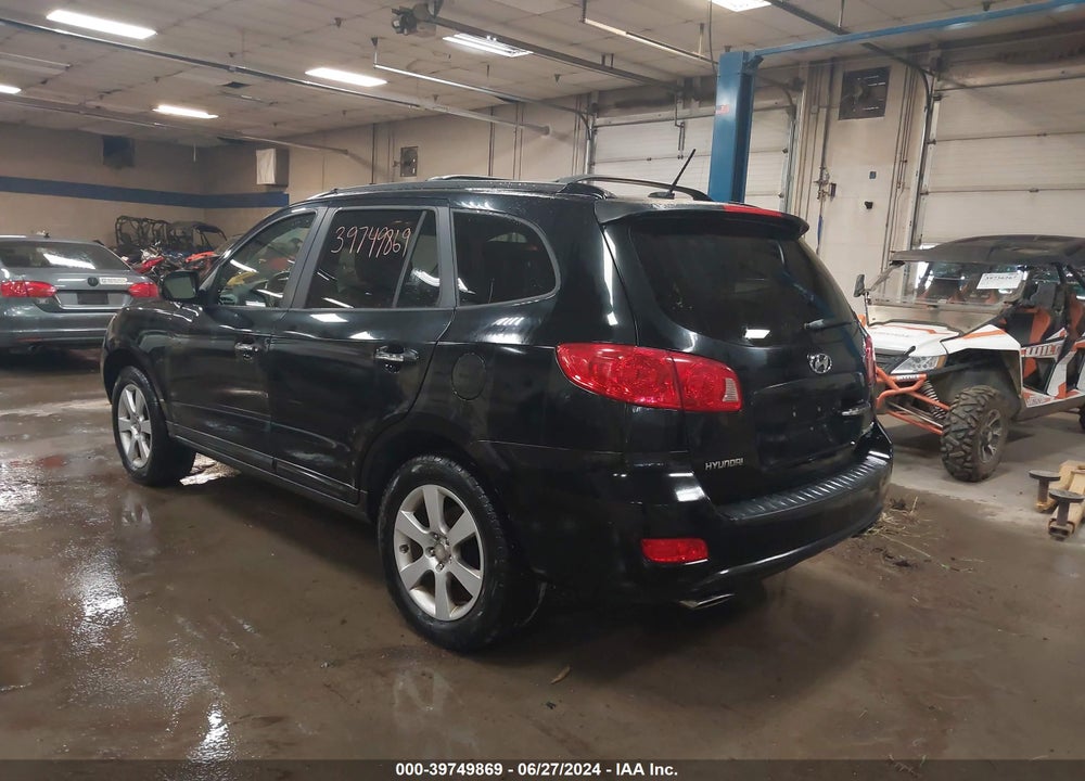 2007 HYUNDAI SANTA FE LIMITED/SE VIN: 5NMSH73E87H115344