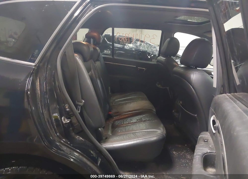 2007 HYUNDAI SANTA FE LIMITED/SE VIN: 5NMSH73E87H115344