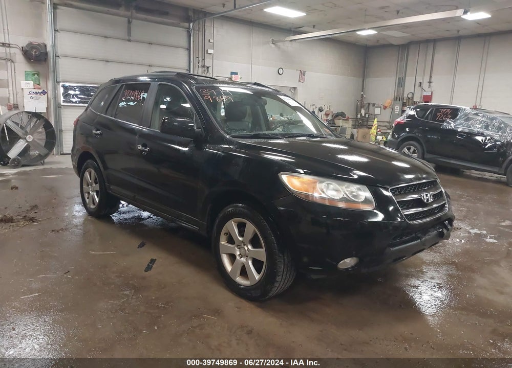 2007 HYUNDAI SANTA FE LIMITED/SE VIN: 5NMSH73E87H115344