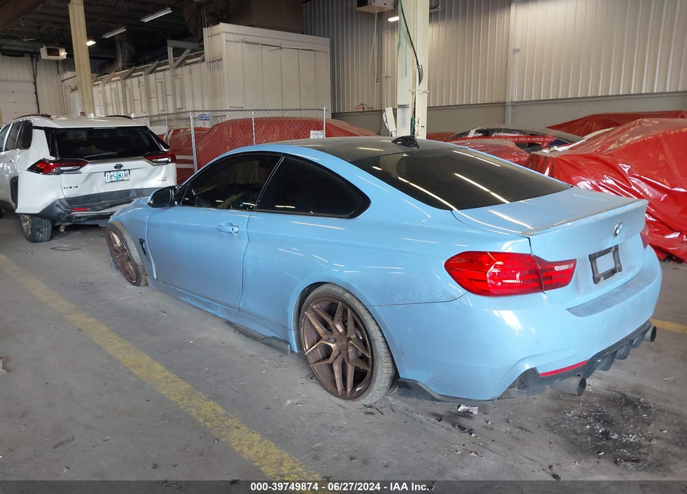 2015 BMW 435I XDRIVE VIN: WBA3R5C52FK372490