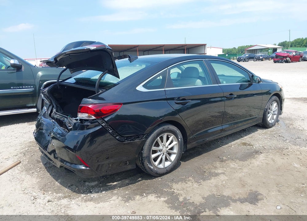 2018 HYUNDAI SONATA SE VIN: 5NPE24AF9JH605830