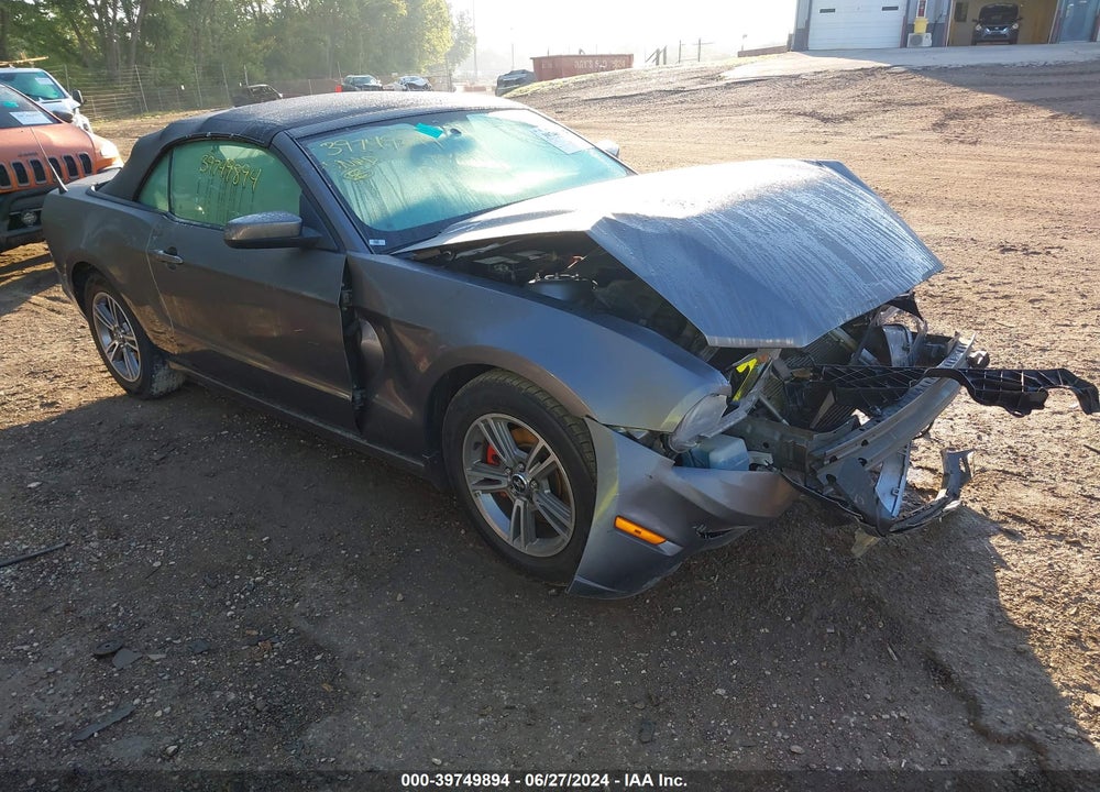 2013 FORD MUSTANG V6 PREMIUM VIN: 1ZVBP8EM3D5203565