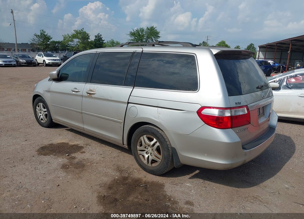 2007 HONDA ODYSSEY EX-L VIN: 5FNRL38747B429252