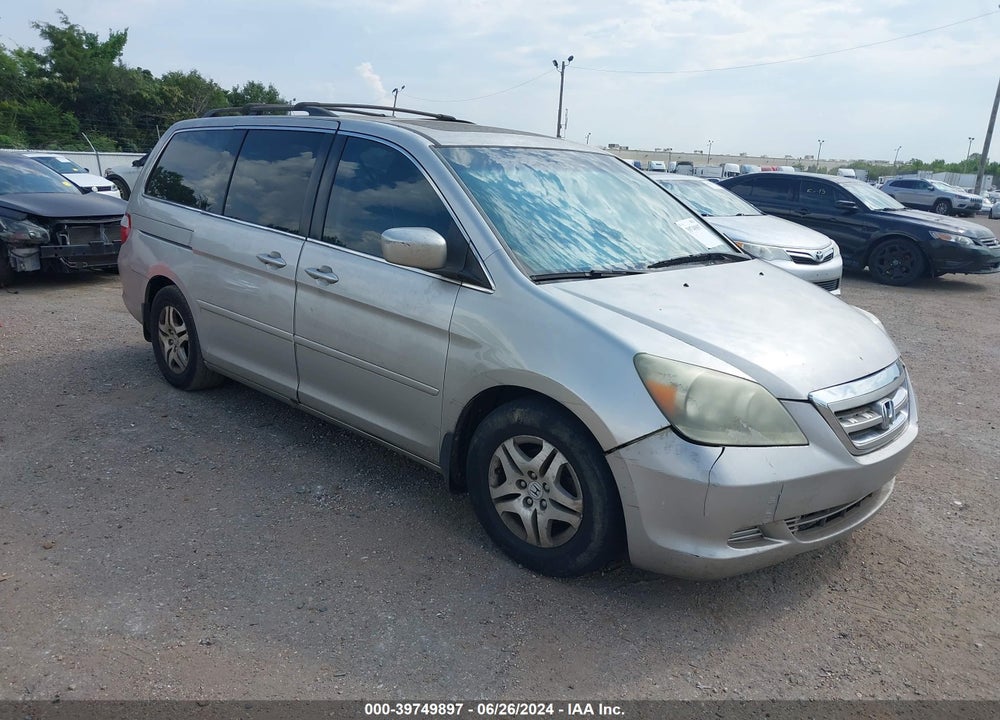 2007 HONDA ODYSSEY EX-L VIN: 5FNRL38747B429252