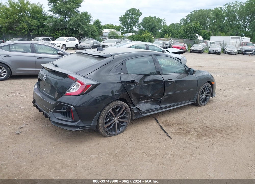 2020 HONDA CIVIC SPORT VIN: SHHFK7H44LU226213