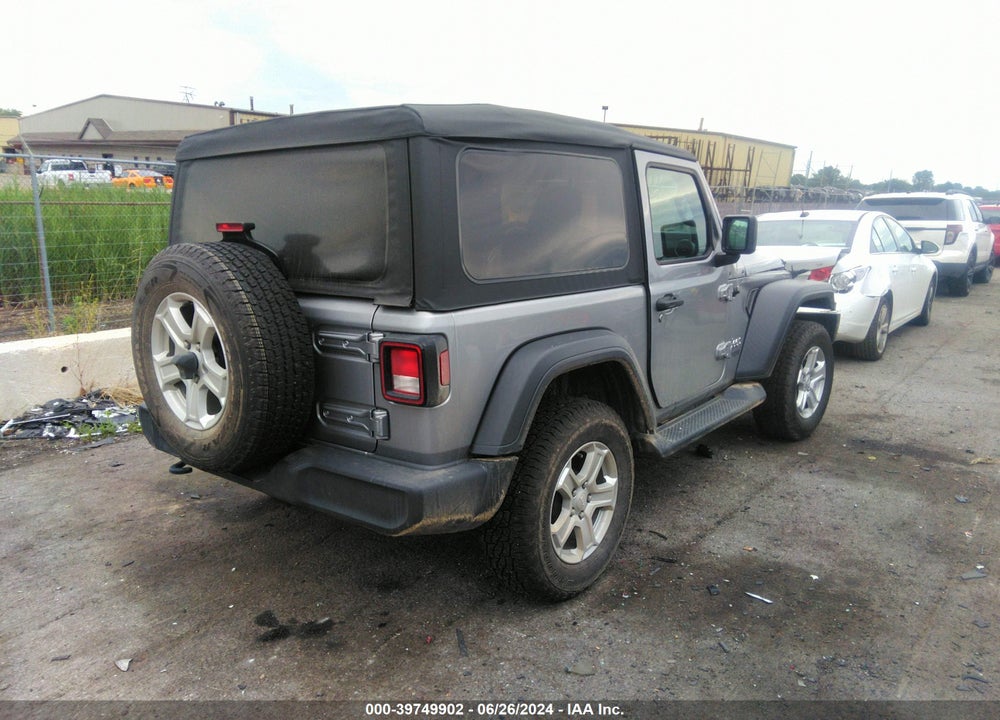 2018 JEEP WRANGLER SPORT S 4X4 VIN: 1C4GJXAG4JW160140