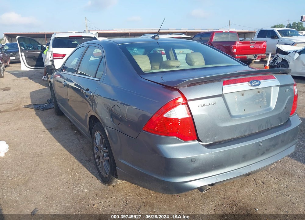 2012 FORD FUSION SEL VIN: 3FAHP0JG6CR258382