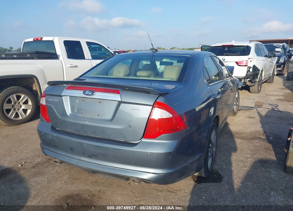 2012 FORD FUSION SEL VIN: 3FAHP0JG6CR258382