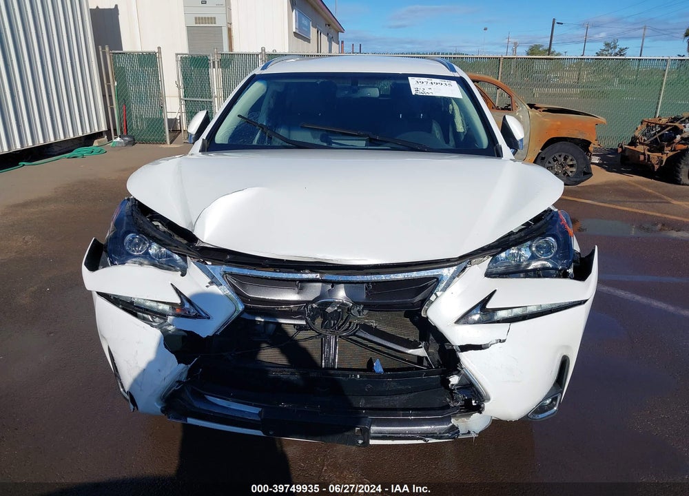 2017 LEXUS NX 200T F SPORT VIN: JTJYARBZ5H2061437