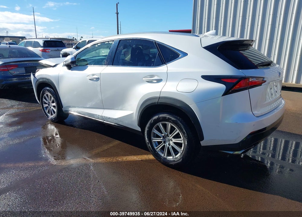 2017 LEXUS NX 200T F SPORT VIN: JTJYARBZ5H2061437