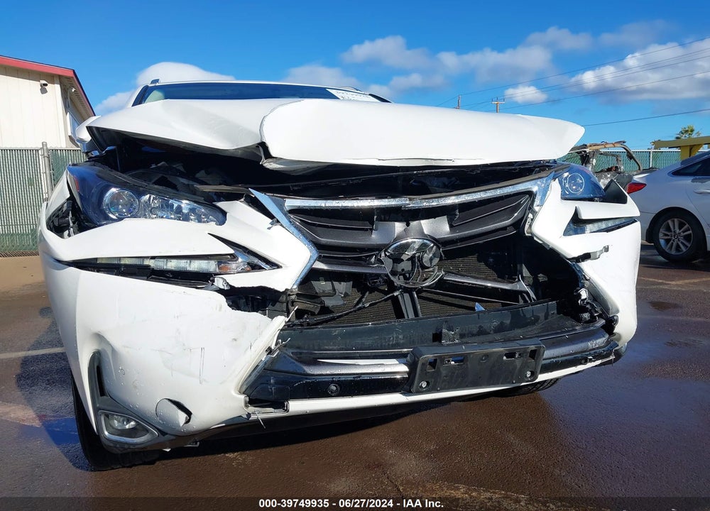 2017 LEXUS NX 200T F SPORT VIN: JTJYARBZ5H2061437