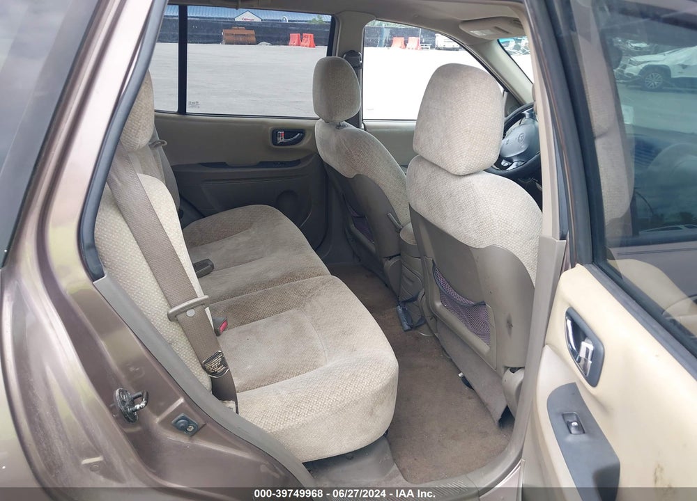 2005 HYUNDAI SANTA FE GLS VIN: KM8SC13D75U943227