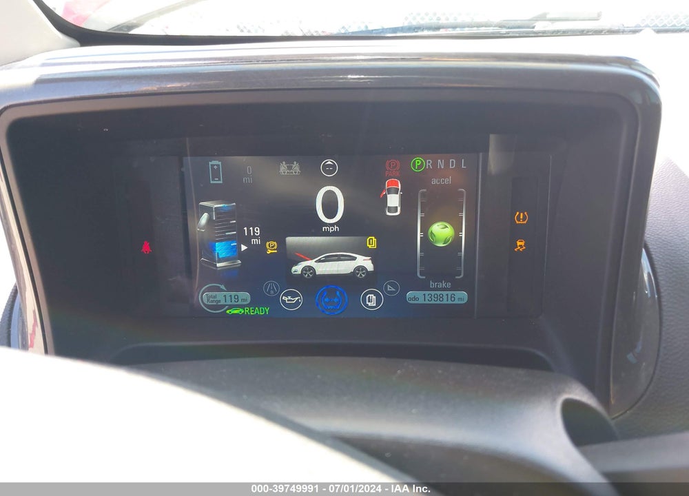 2015 CHEVROLET VOLT VIN: 1G1RB6E41FU111103