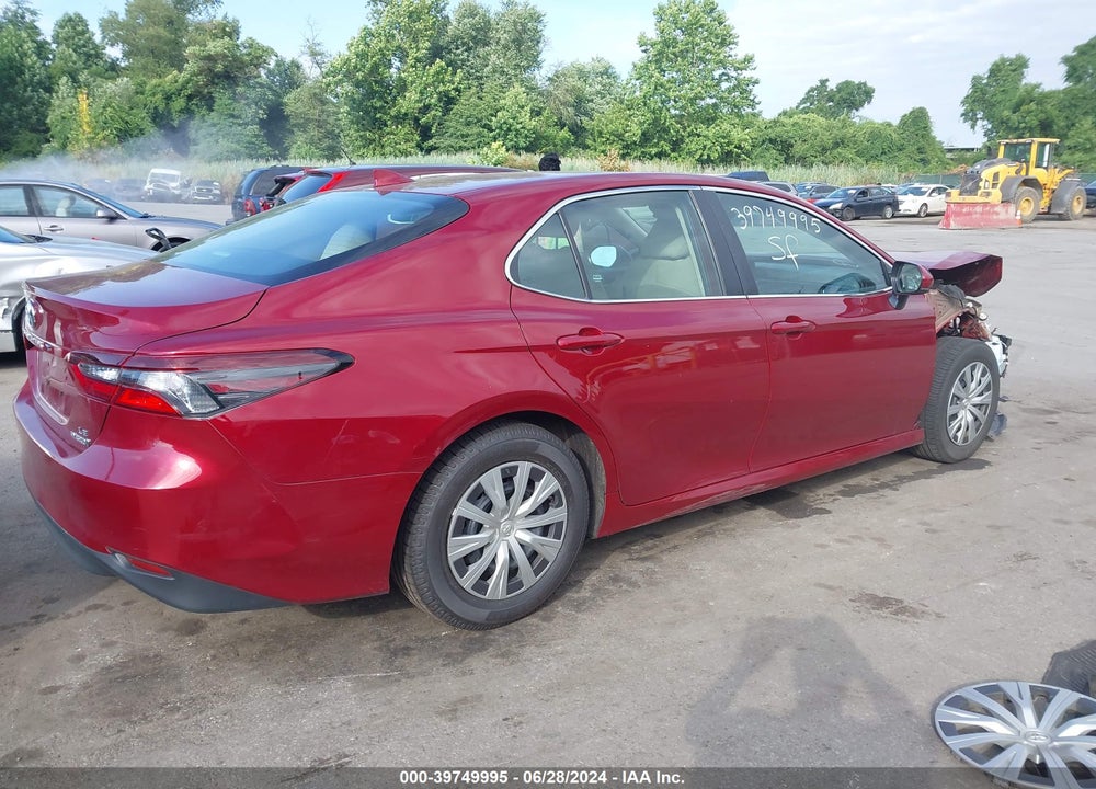 2022 TOYOTA CAMRY LE HYBRID VIN: 4T1C31AK1NU594085