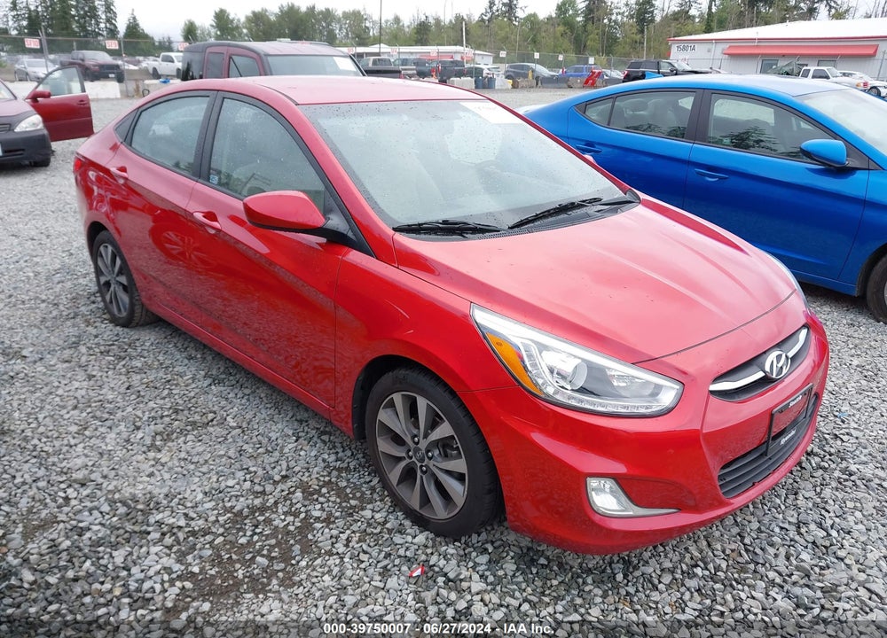 2015 HYUNDAI ACCENT GLS VIN: KMHCU4AE1FU824265