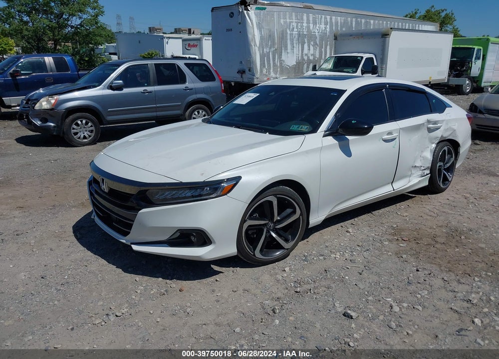 2021 HONDA ACCORD VIN: 1HGCV2F32MA023163
