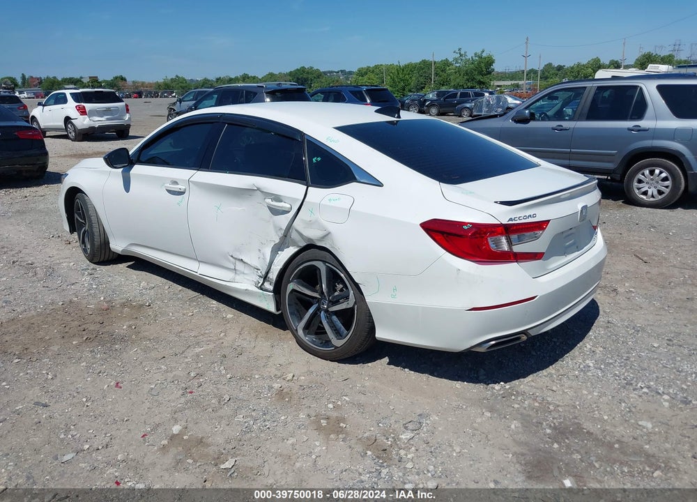 2021 HONDA ACCORD VIN: 1HGCV2F32MA023163