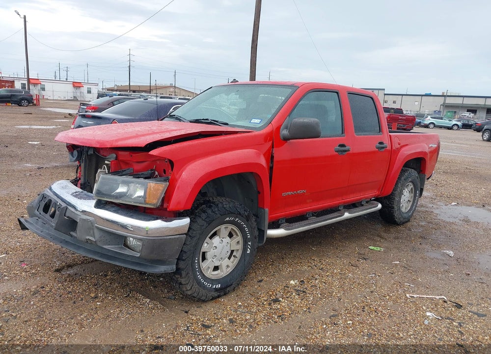 2004 GMC CANYON SLE VIN: 1GTDS136648191044