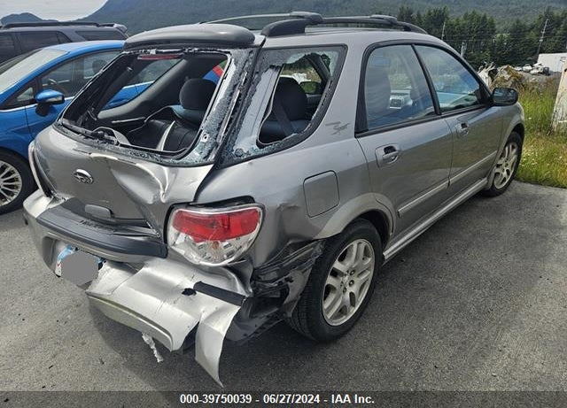 2007 SUBARU IMPREZA OUTBACK SPORT VIN: JF1GG63667H808545