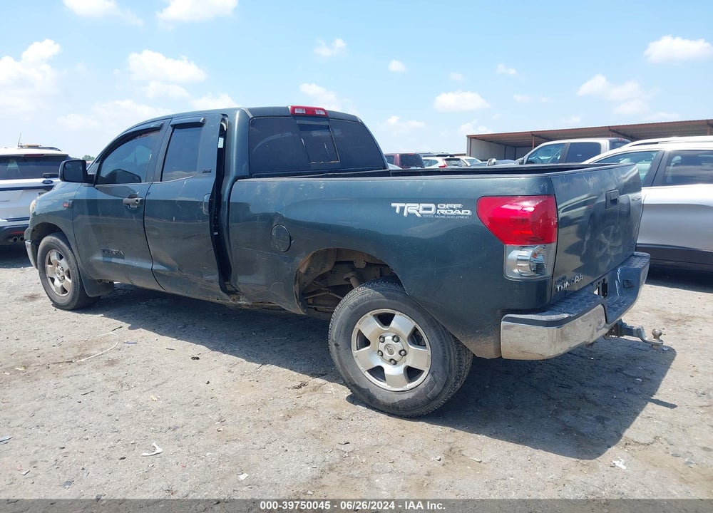 2007 TOYOTA TUNDRA SR5 5.7L V8 VIN: 5TBBV54127S458729
