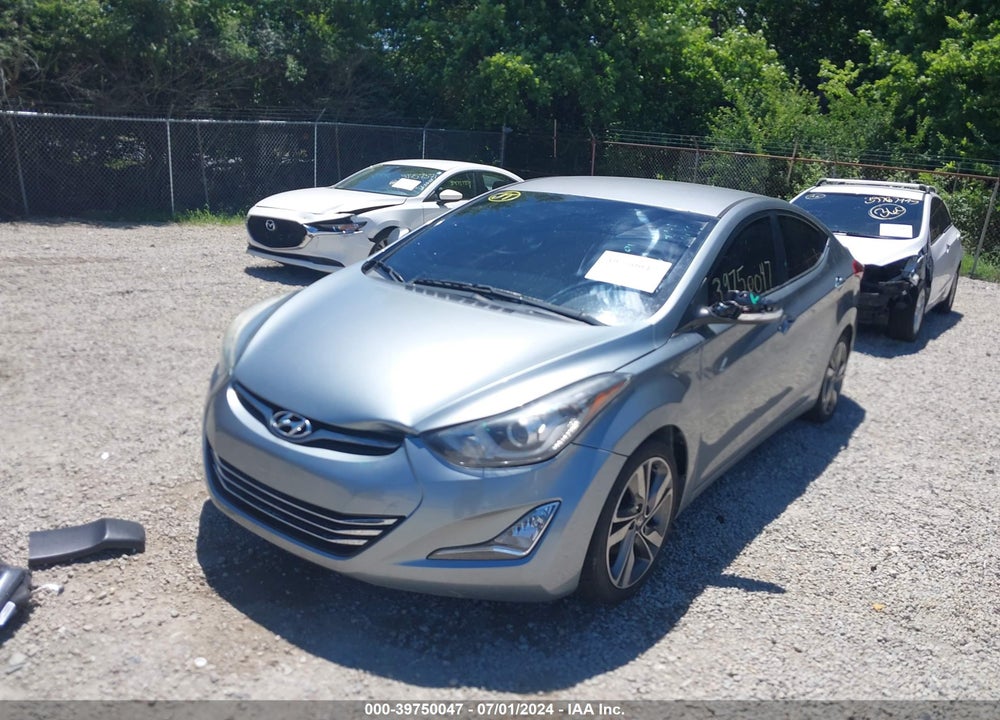 2015 HYUNDAI ELANTRA LIMITED VIN: 5NPDH4AE5FH625453