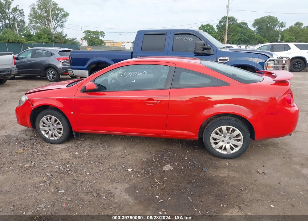 2009 CHEVROLET COBALT LT VIN: 1G1AT18H597113516