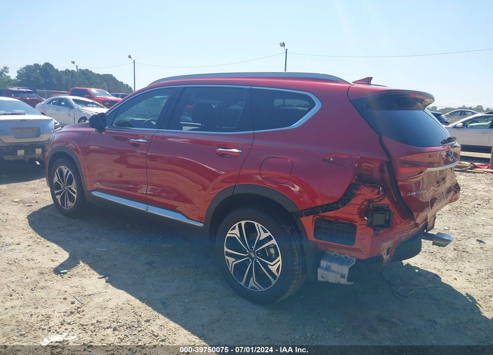 2019 HYUNDAI SANTA FE LIMITED 2.0T VIN: 5NMS53AA4KH067402