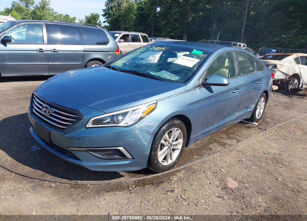 2016 HYUNDAI SONATA SE VIN: 5NPE24AF0GH351045