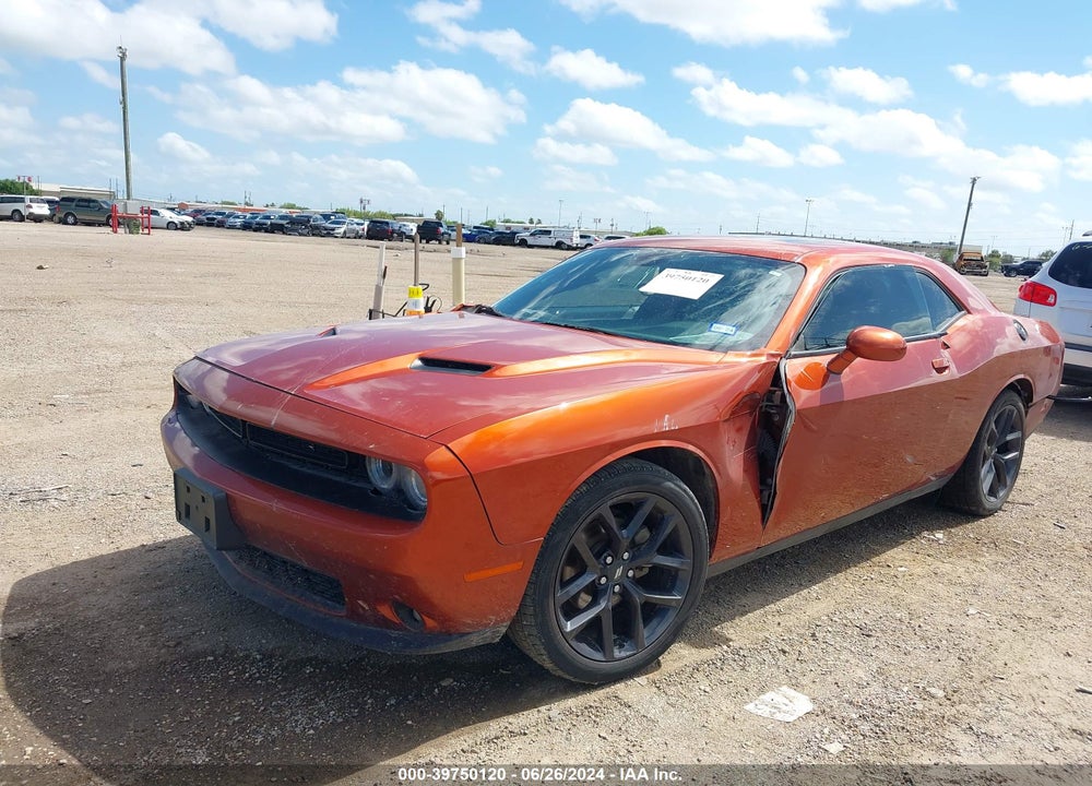 2021 DODGE CHALLENGER SXT VIN: 2C3CDZAG8MH571243